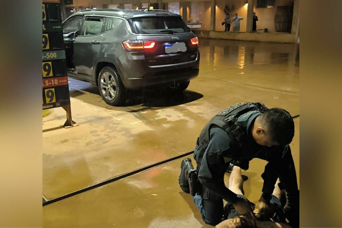 Imagem de compartilhamento para o artigo Em menos de 3 horas, PM prende um ladrão, outro traficante e recupera veículo em Chapadão do Sul da MS Todo dia